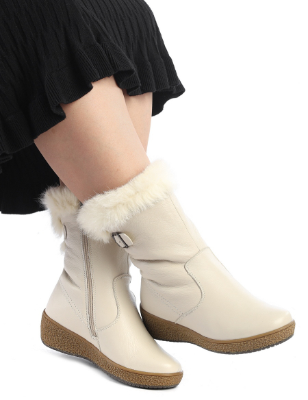 ЖЕНСКИЕ САПОГИ НАТУРАЛЬНАЯ КОЖА НАТУРАЛЬНЫЙ МЕХ GUGU ГЕРМАНИЯ