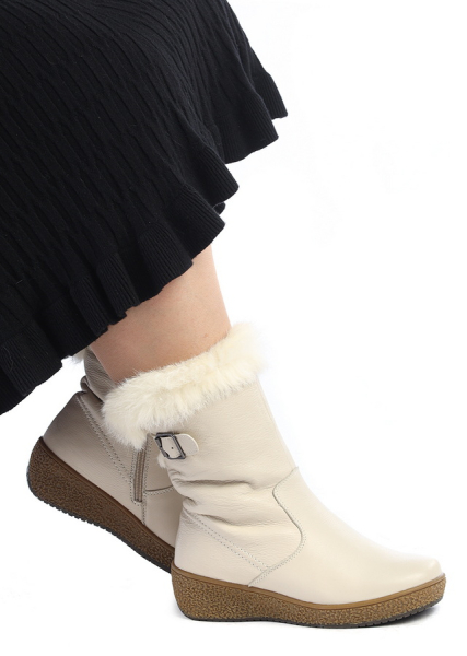 ЖЕНСКИЕ САПОГИ НАТУРАЛЬНАЯ КОЖА НАТУРАЛЬНЫЙ МЕХ GUGU ГЕРМАНИЯ