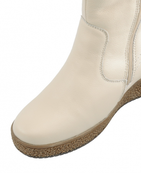 ЖЕНСКИЕ САПОГИ НАТУРАЛЬНАЯ КОЖА НАТУРАЛЬНЫЙ МЕХ GUGU ГЕРМАНИЯ