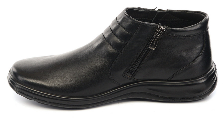 МУЖСКИЕ БОТИНКИ НАТУРАЛЬНАЯ КОЖА / БАЙКА РОСВЕСТ РОССИЯ