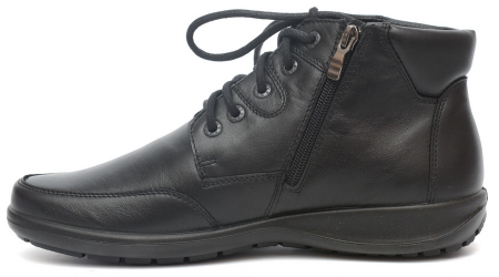 МУЖСКИЕ БОТИНКИ НАТУРАЛЬНАЯ КОЖА / БАЙКА РОСВЕСТ РОССИЯ