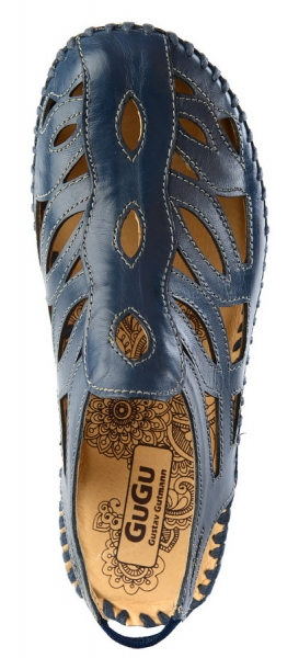 ЖЕНСКИЕ БОСОНОЖКИ НАТУРАЛЬНАЯ КОЖА GUGU ГЕРМАНИЯ