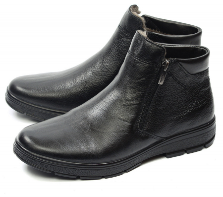 МУЖСКИЕ БОТИНКИ НАТУРАЛЬНАЯ КОЖА / ШЕРСТЬ МАРКО БЕЛАРУСЬ