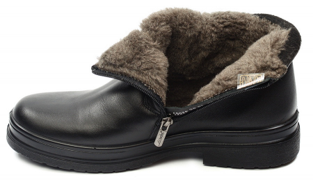 МУЖСКИЕ БОТИНКИ НАТУРАЛЬНАЯ КОЖА / ШЕРСТЬ МАРКО БЕЛАРУСЬ