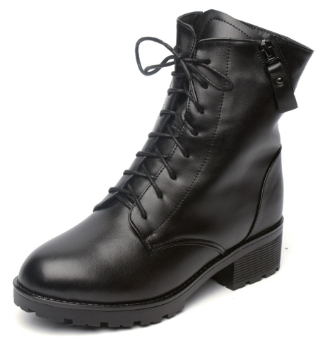 ЖЕНСКИЕ БОТИНКИ НАТУРАЛЬНАЯ КОЖА /НАТУРАЛЬНЫЙ МЕХ GUGU ГЕРМАНИЯ