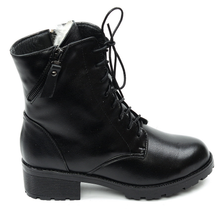 ЖЕНСКИЕ БОТИНКИ НАТУРАЛЬНАЯ КОЖА /НАТУРАЛЬНЫЙ МЕХ GUGU ГЕРМАНИЯ