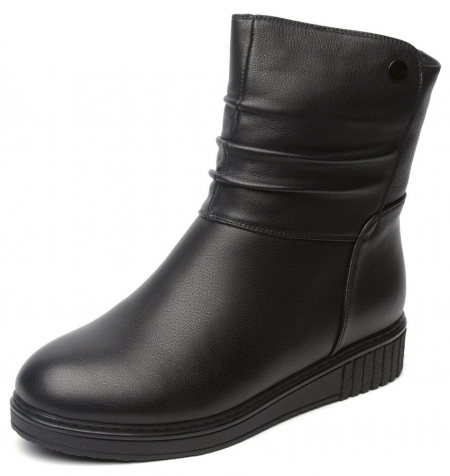 ЖЕНСКИЕ САПОГИ НАТУРАЛЬНАЯ КОЖА /НАТУРАЛЬНЫЙ МЕХ GUGU ГЕРМАНИЯ