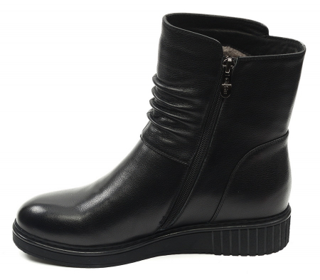 ЖЕНСКИЕ САПОГИ НАТУРАЛЬНАЯ КОЖА /НАТУРАЛЬНЫЙ МЕХ GUGU ГЕРМАНИЯ