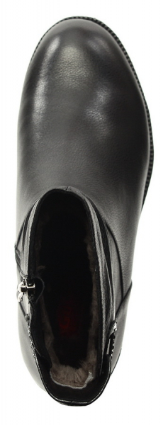 ЖЕНСКИЕ ПОЛУСАПОГИ НАТУРАЛЬНАЯ КОЖА / НАТУРАЛЬНЫЙ МЕХ GUGU ГЕРМАНИЯ