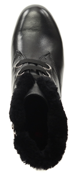 ЖЕНСКИЕ БОТИНКИ НАТУРАЛЬНАЯ КОЖА / НАТУРАЛЬНЫЙ МЕХ GUGU ГЕРМАНИЯ