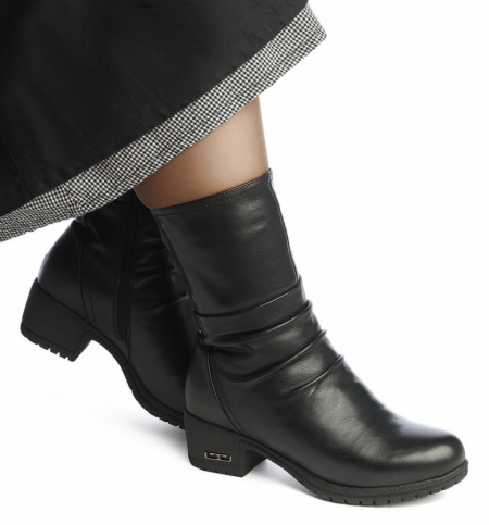 ЖЕНСКИЕ САПОГИ НАТУРАЛЬНАЯ КОЖА / НАТУРАЛЬНЫЙ МЕХ GUGU ГЕРМАНИЯ