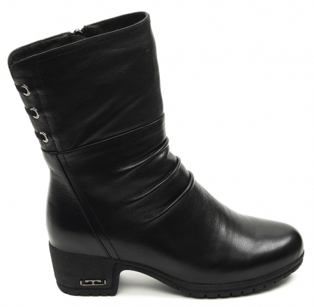 ЖЕНСКИЕ САПОГИ НАТУРАЛЬНАЯ КОЖА / НАТУРАЛЬНЫЙ МЕХ GUGU ГЕРМАНИЯ