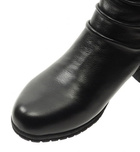 ЖЕНСКИЕ САПОГИ НАТУРАЛЬНАЯ КОЖА / НАТУРАЛЬНЫЙ МЕХ GUGU ГЕРМАНИЯ