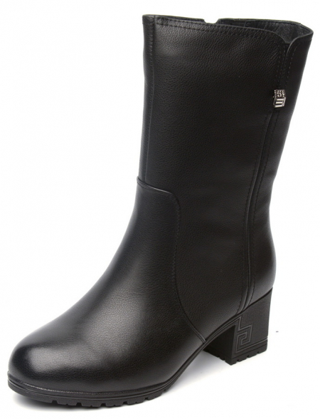 ЖЕНСКИЕ САПОГИ НАТУРАЛЬНАЯ КОЖА / НАТУРАЛЬНЫЙ МЕХ GUGU ГЕРМАНИЯ