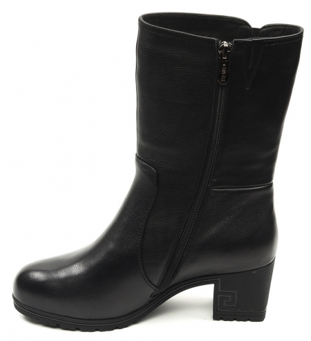 ЖЕНСКИЕ САПОГИ НАТУРАЛЬНАЯ КОЖА / НАТУРАЛЬНЫЙ МЕХ GUGU ГЕРМАНИЯ