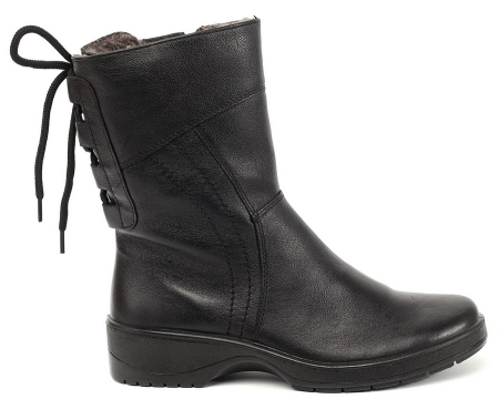 ЖЕНСКИЕ ПОЛУСАПОГИ НАТУРАЛЬНАЯ КОЖА / ШЕРСТЬ РОСВЕСТ РОССИЯ