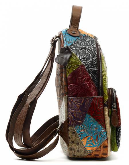 ЖЕНСКИЙ РЮКЗАК НАТУРАЛЬНАЯ КОЖА KIKILOK КОРЕЯ