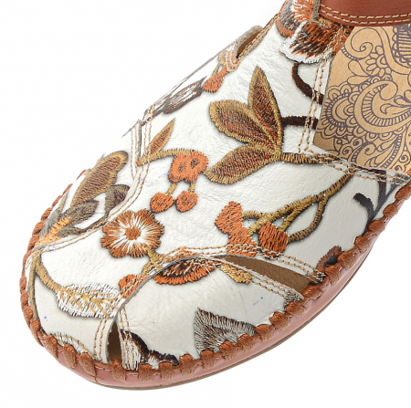 ЖЕНСКИЕ БОСОНОЖКИ НАТУРАЛЬНАЯ КОЖА GUGU ГЕРМАНИЯ