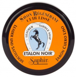 МЫЛО-ОЧИСТИТЕЛЬ Etalon Noir Saddle Soap SAPHIR В БАНКЕ 100 мл