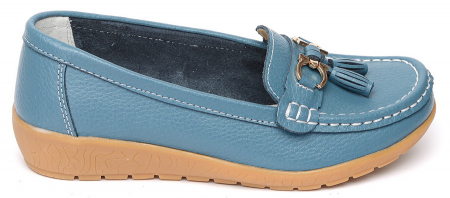 ЖЕНСКИЕ МОКАСИНЫ НАТУРАЛЬНАЯ КОЖА BINIFOOT/BNF ТАЙВАНЬ