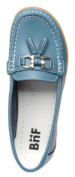 ЖЕНСКИЕ МОКАСИНЫ НАТУРАЛЬНАЯ КОЖА BINIFOOT/BNF ТАЙВАНЬ