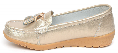 ЖЕНСКИЕ МОКАСИНЫ НАТУРАЛЬНАЯ КОЖА BINIFOOT/BNF ТАЙВАНЬ