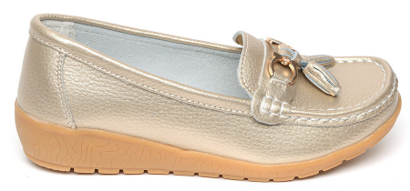 ЖЕНСКИЕ МОКАСИНЫ НАТУРАЛЬНАЯ КОЖА BINIFOOT/BNF ТАЙВАНЬ