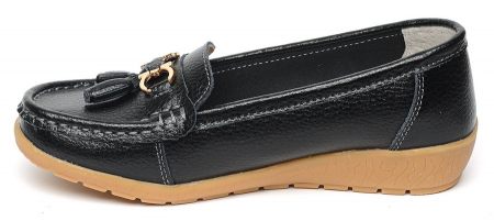 ЖЕНСКИЕ МОКАСИНЫ НАТУРАЛЬНАЯ КОЖА BINIFOOT/BNF ТАЙВАНЬ