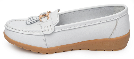 ЖЕНСКИЕ МОКАСИНЫ НАТУРАЛЬНАЯ КОЖА BINIFOOT/BNF ТАЙВАНЬ