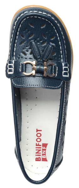 ЖЕНСКИЕ МОКАСИНЫ НАТУРАЛЬНАЯ КОЖА BINIFOOT/BNF ТАЙВАНЬ