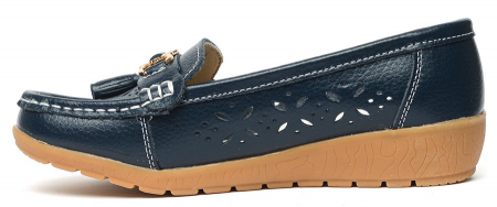 ЖЕНСКИЕ МОКАСИНЫ НАТУРАЛЬНАЯ КОЖА BINIFOOT/BNF ТАЙВАНЬ