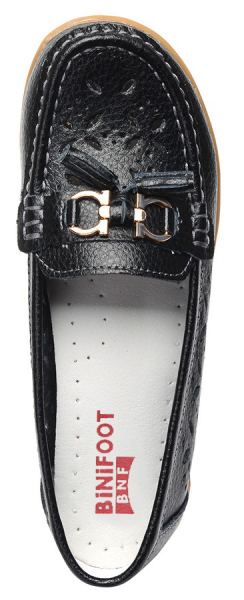 ЖЕНСКИЕ МОКАСИНЫ НАТУРАЛЬНАЯ КОЖА BINIFOOT/BNF ТАЙВАНЬ