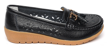 ЖЕНСКИЕ МОКАСИНЫ НАТУРАЛЬНАЯ КОЖА BINIFOOT/BNF ТАЙВАНЬ