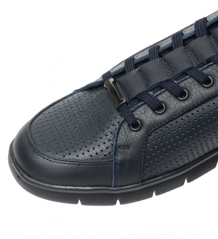 МУЖСКИЕ ПОЛУБОТИНКИ СПОРТИВНЫЕ НАТУРАЛЬНАЯ КОЖА CORVETTO ИТАЛИЯ