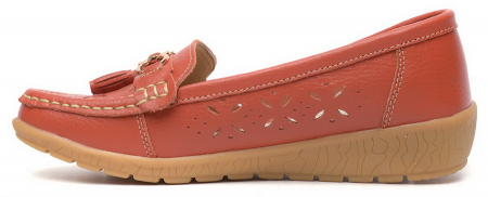 ЖЕНСКИЕ МОКАСИНЫ НАТУРАЛЬНАЯ КОЖА BINIFOOT/BNF ТАЙВАНЬ