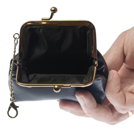 ЖЕНСКИЙ КОШЕЛЕК - МИНИ-СУМОЧКА ДЛЯ МЕЛОЧИ НАТУРАЛЬНАЯ КОЖА ТАЙВАНЬ