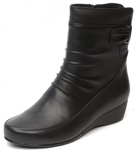 ЖЕНСКИЕ ПОЛУСАПОГИ НАТУРАЛЬНАЯ КОЖА ЕВРОМЕХ GUGU ГЕРМАНИЯ