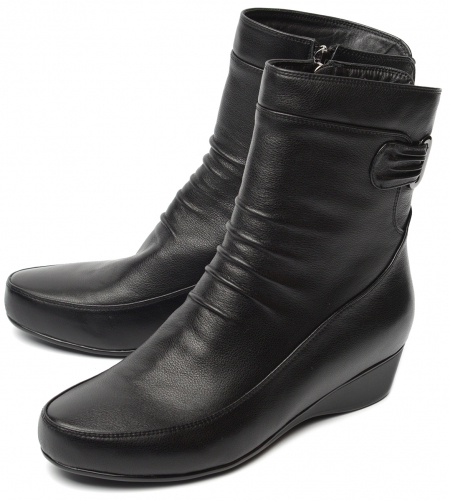 ЖЕНСКИЕ ПОЛУСАПОГИ НАТУРАЛЬНАЯ КОЖА ЕВРОМЕХ GUGU ГЕРМАНИЯ