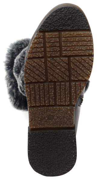 ЖЕНСКИЕ БОТИНКИ НАТУРАЛЬНАЯ КОЖА /НАТУРАЛЬНЫЙ МЕХ GUGU ГЕРМАНИЯ