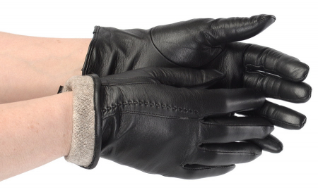 ЖЕНСКИЕ ПЕРЧАТКИ ОВЕЧЬЯ КОЖА  / ШЕРСТЬ MATRIX