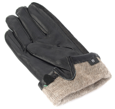 ЖЕНСКИЕ ПЕРЧАТКИ СЕНСОРНЫЕ ОВЕЧЬЯ КОЖА / ШЕРСТЬ CRST