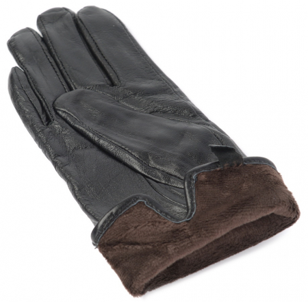 ЖЕНСКИЕ ПЕРЧАТКИ СЕНСОРНЫЕ ОВЕЧЬЯ КОЖА / ФЛИС CRST