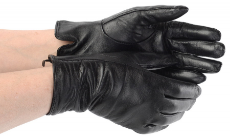 ЖЕНСКИЕ ПЕРЧАТКИ СЕНСОРНЫЕ ОВЕЧЬЯ КОЖА / ФЛИС CRST