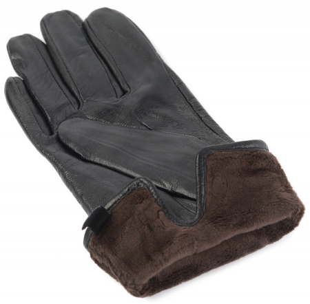 ЖЕНСКИЕ ПЕРЧАТКИ СЕНСОРНЫЕ ОВЕЧЬЯ КОЖА / ФЛИС CRST