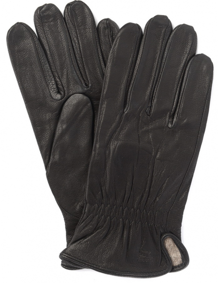 МУЖСКИЕ ПЕРЧАТКИ КОЖА ОЛЕНЯ / ШЕРСТЬ