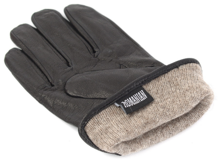 МУЖСКИЕ ПЕРЧАТКИ КОЖА ОЛЕНЯ / ШЕРСТЬ