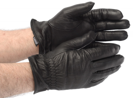 МУЖСКИЕ ПЕРЧАТКИ КОЖА ОЛЕНЯ / ШЕРСТЬ