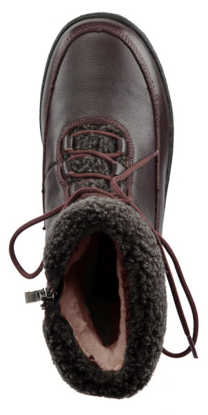 ЖЕНСКИЕ БОТИНКИ НАТУРАЛЬНАЯ КОЖА НАТУРАЛЬНЫЙ МЕХ GUGU ГЕРМАНИЯ