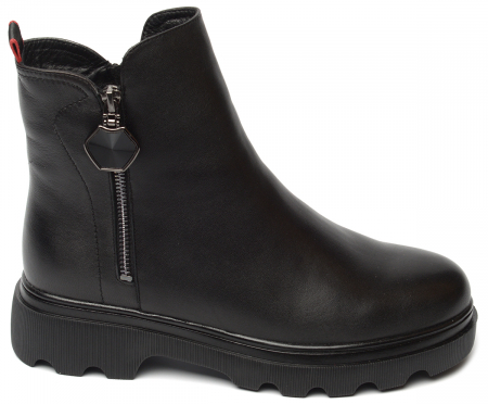 ЖЕНСКИЕ БОТИНКИ НАТУРАЛЬНАЯ КОЖА НАТУРАЛЬНЫЙ МЕХ GUGU ГЕРМАНИЯ