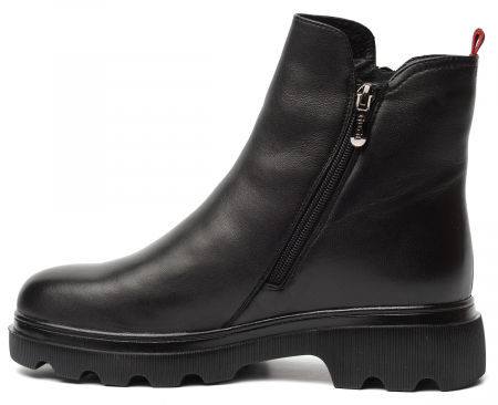 ЖЕНСКИЕ БОТИНКИ НАТУРАЛЬНАЯ КОЖА НАТУРАЛЬНЫЙ МЕХ GUGU ГЕРМАНИЯ